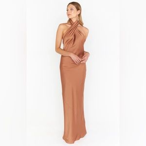 Show me your Mumu Copper Bridesmaid Dress